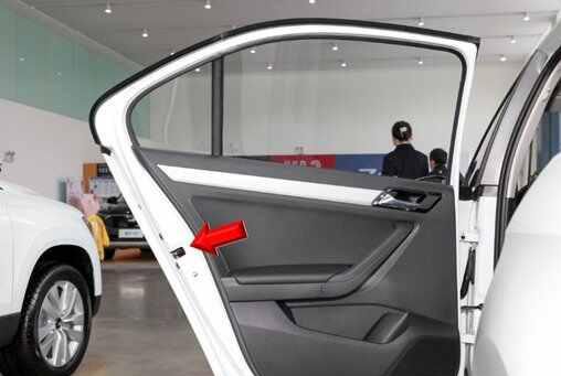 捷达VA3儿童锁在哪里？捷达VA3安全座椅接口类型