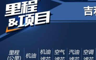 博越1.8t保养费用明细，博越1.8t保养周期表