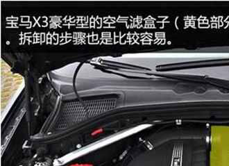 宝马x3空调滤芯在哪里，宝马x3空调滤芯多久更换
