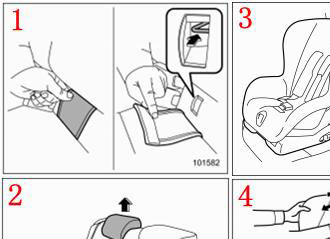 斯巴鲁力狮安全座椅接口，力狮安全座椅安装方法