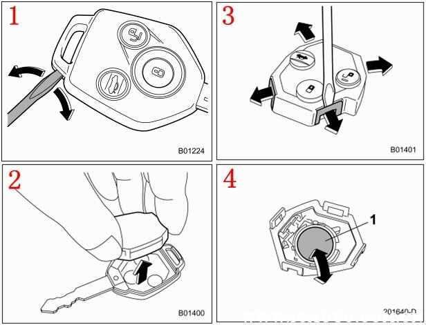 斯巴鲁傲虎钥匙电池型号，傲虎钥匙换电池方法