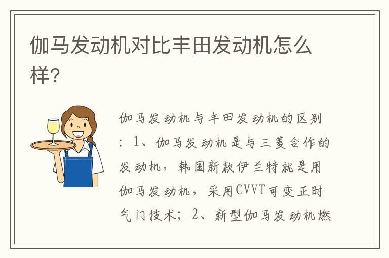 伽马发动机对比丰田发动机怎么样?