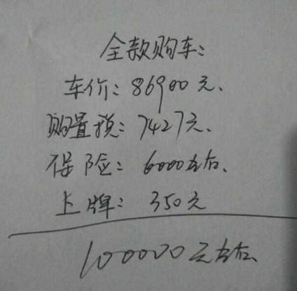全款买车好?还是分期付款好?
