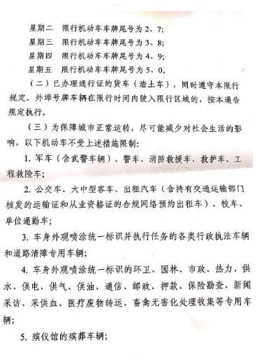 濮阳限号2020最新通知9月份(附范围地图)