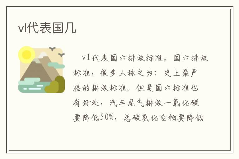 vl代表国几